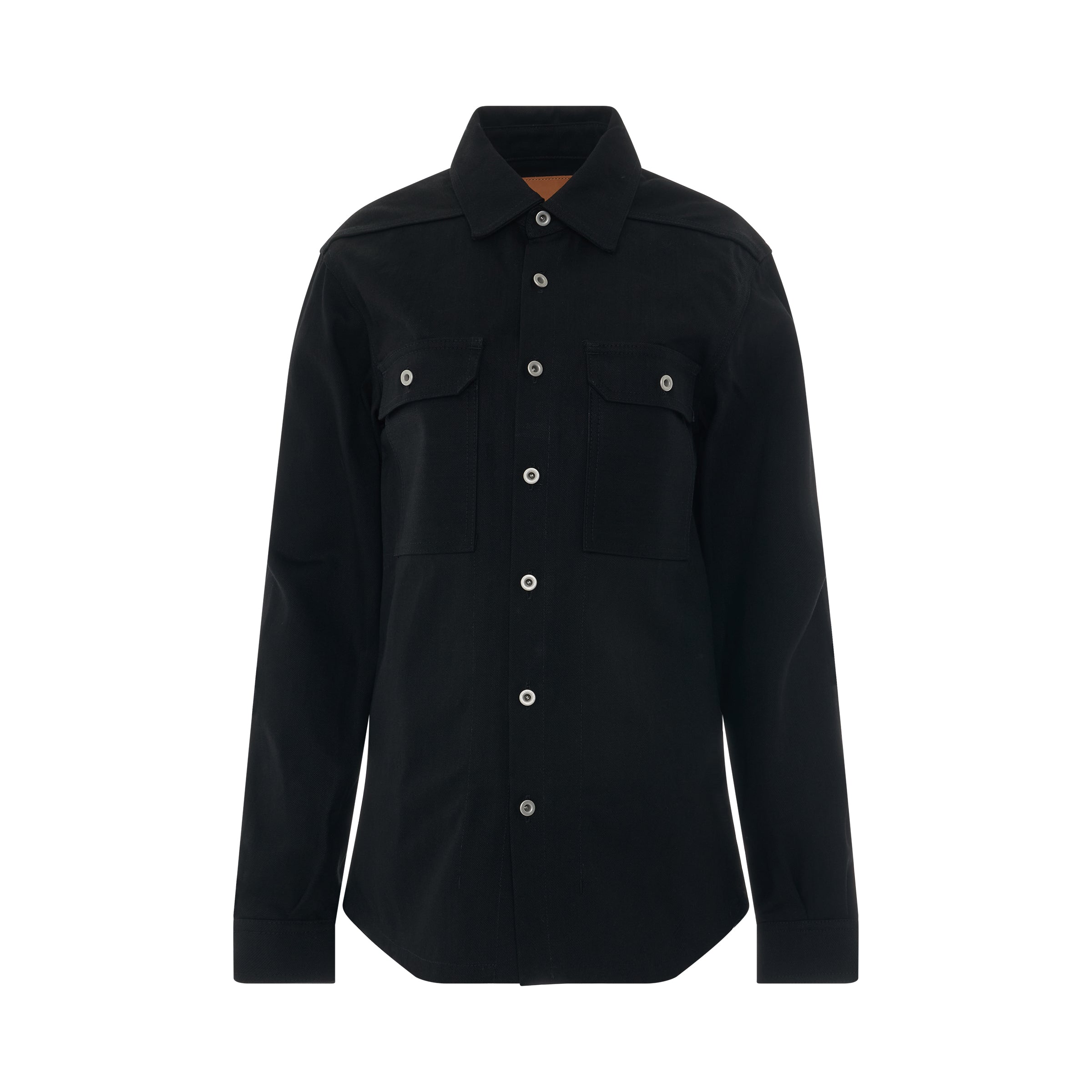 Giacca Denim Outershirt in Black