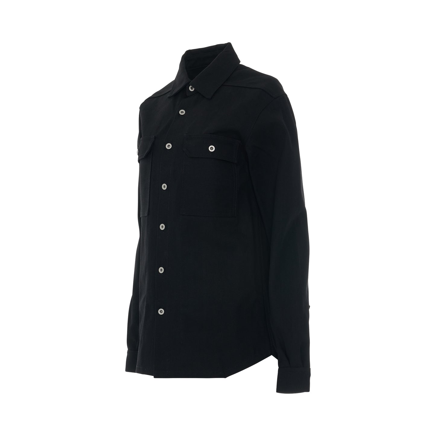 Giacca Denim Outershirt in Black