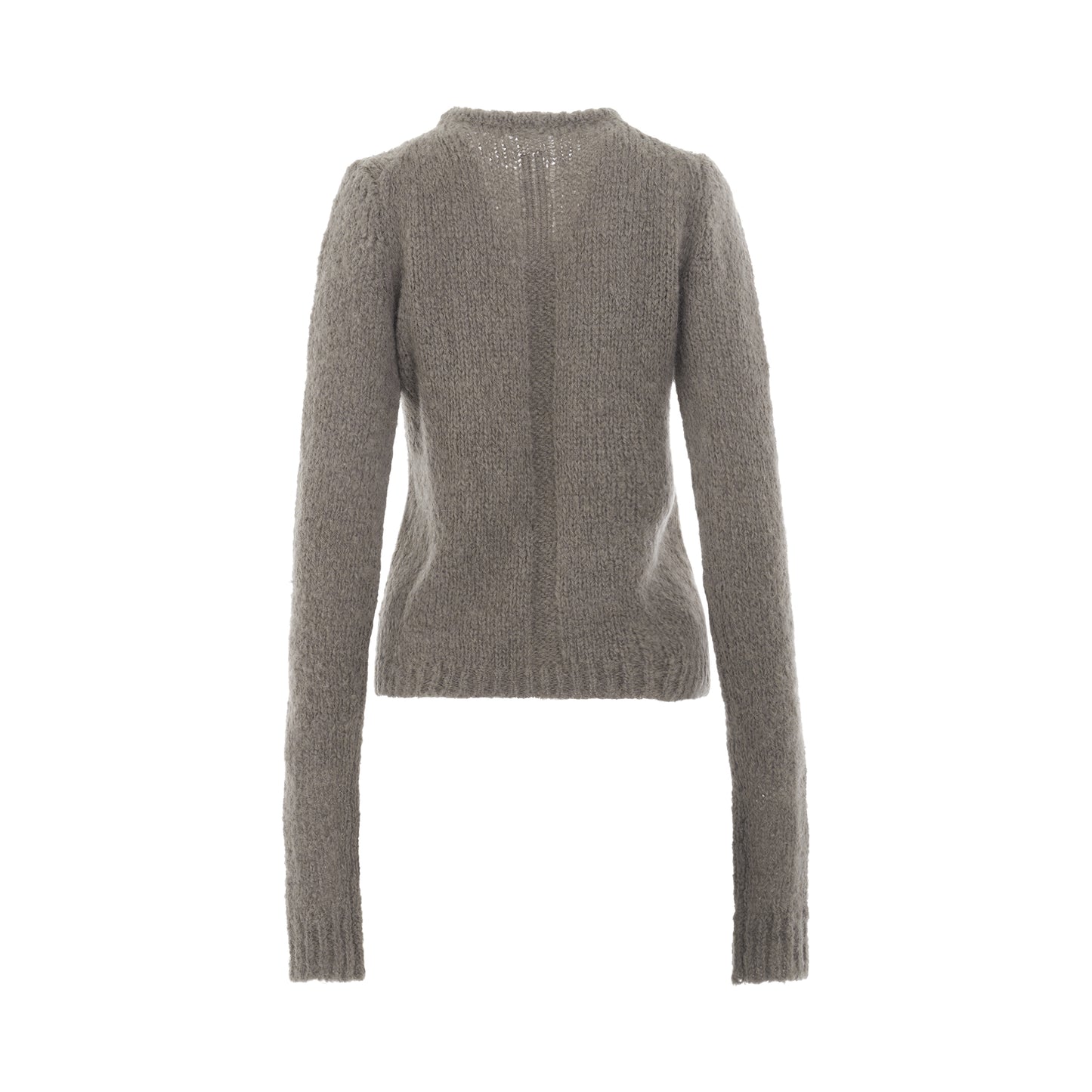 Round Neck Knit Sweater in Dust