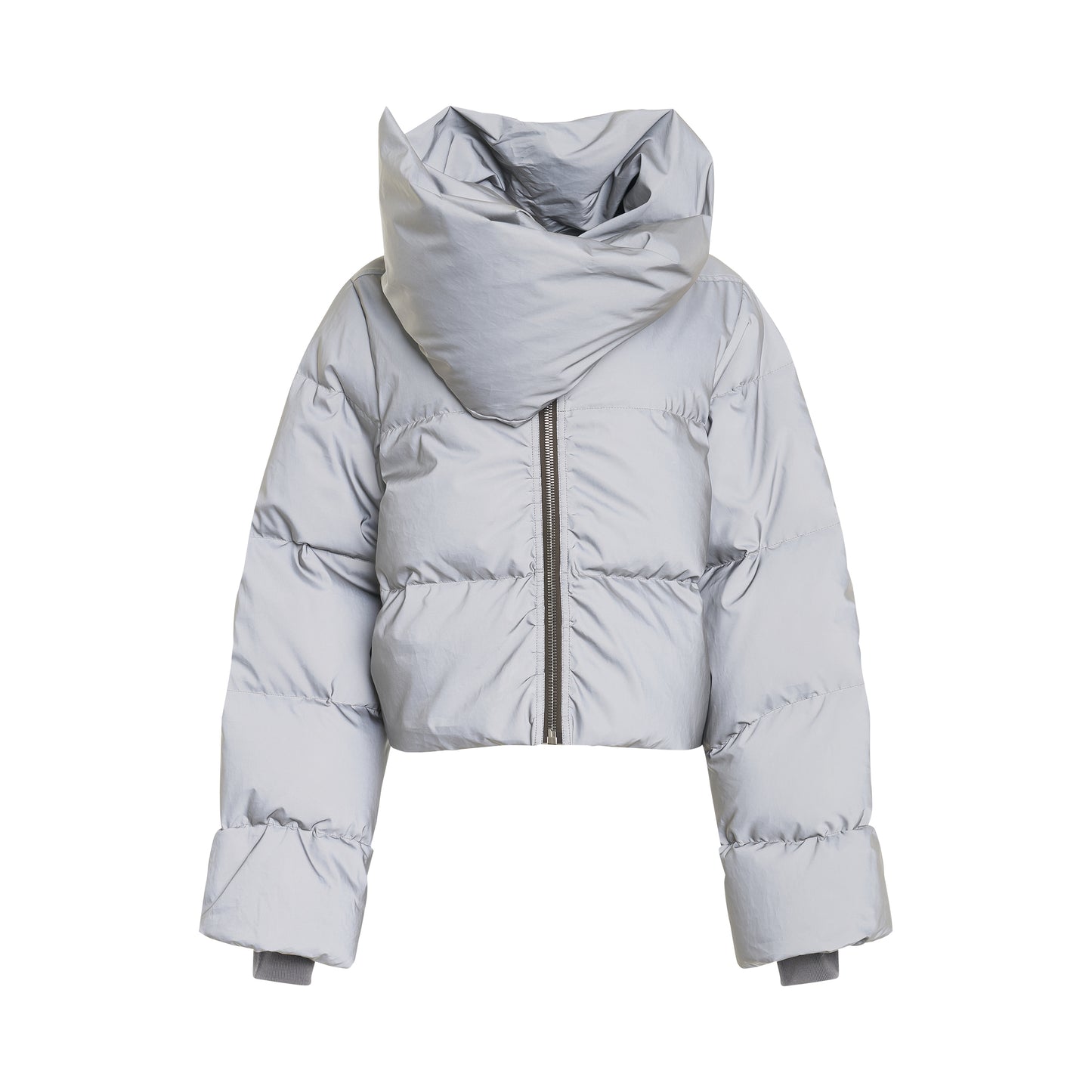 Funnel Neck Down Jacket in Reflex