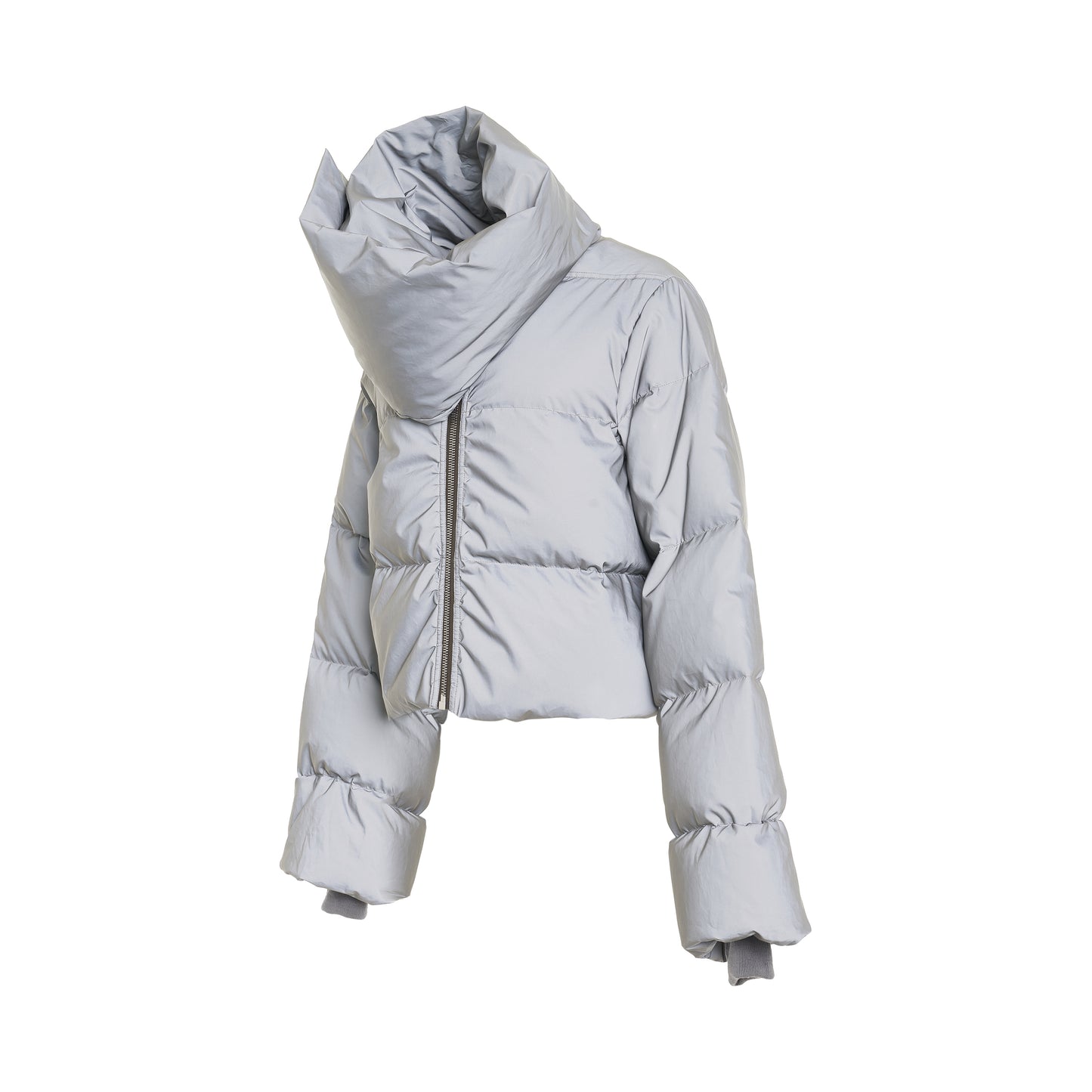 Funnel Neck Down Jacket in Reflex