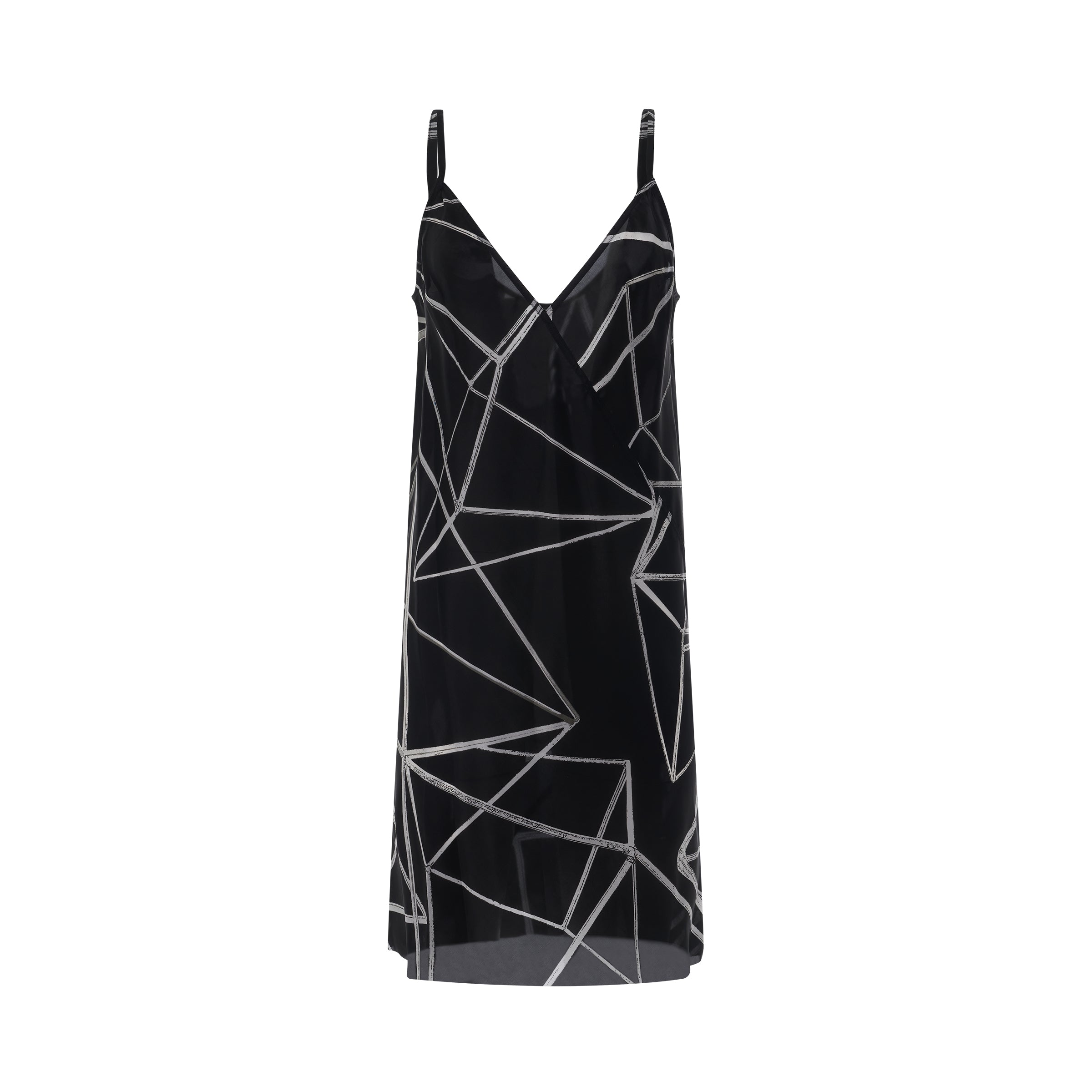 Cupro Slip Dress in Babel Print