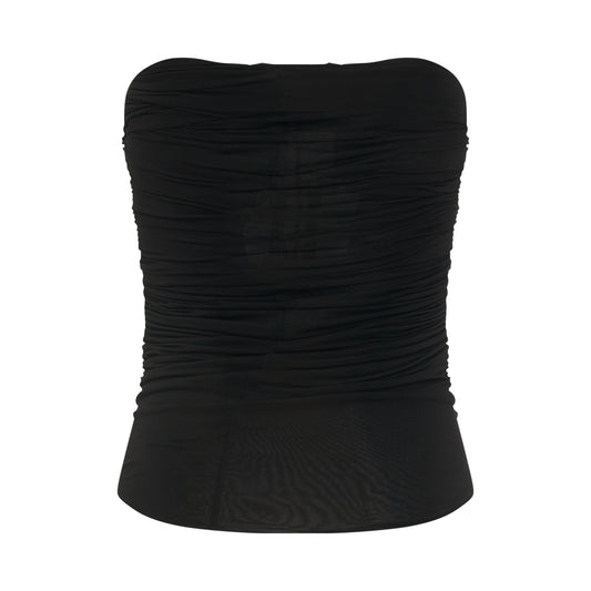 Prong Knit Top in Black