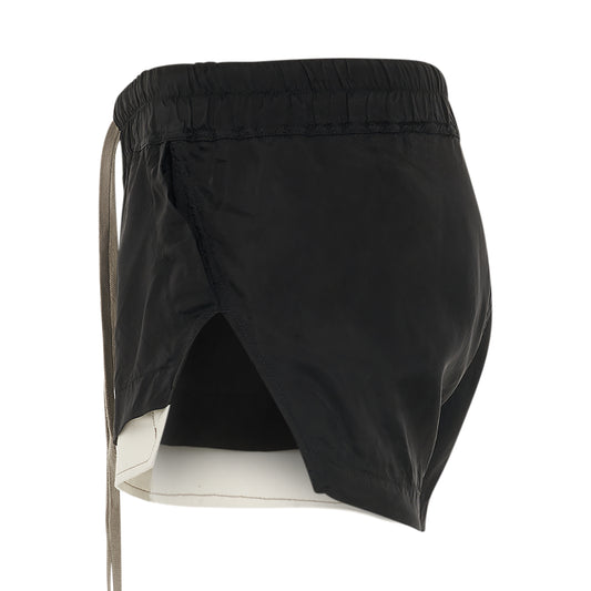 Woven Boxers Shorts in Black