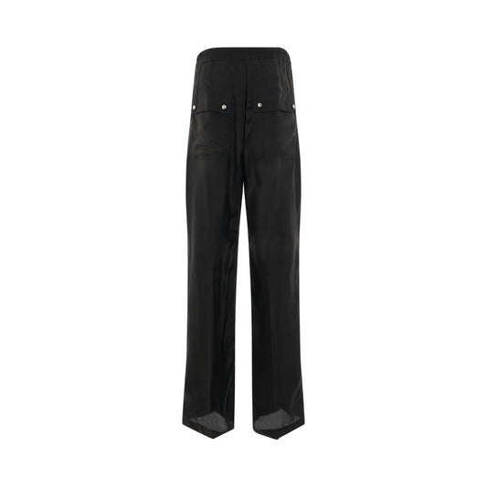 Drawstring Geth Belas Pants in Black