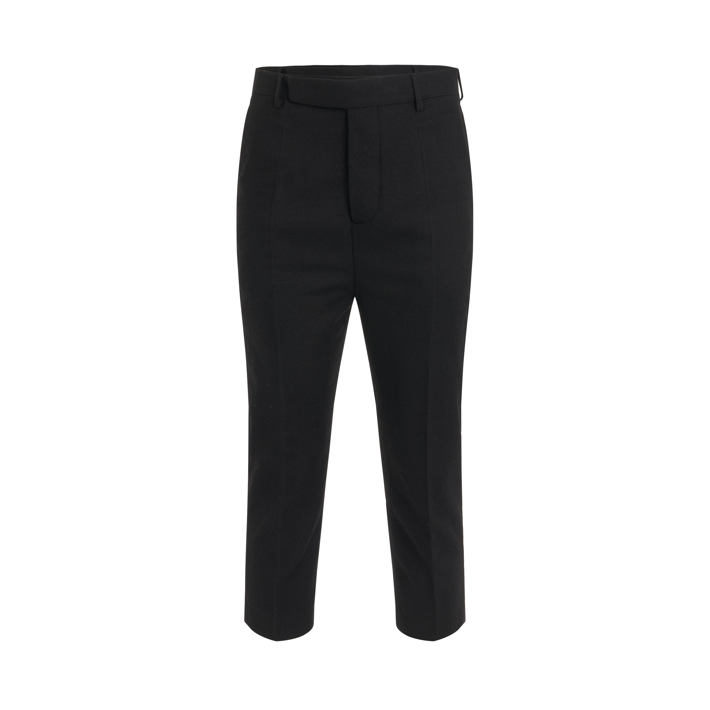 Astaires Cropped Woven Pants in Black