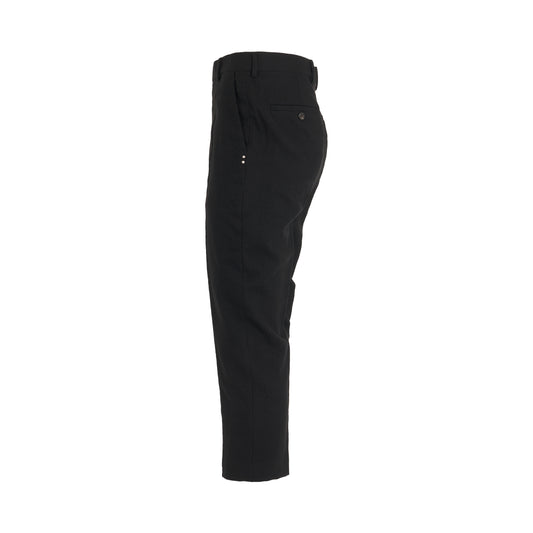 Astaires Cropped Woven Pants in Black