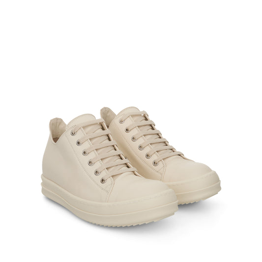 Strobe Leather Sneaker in Milk