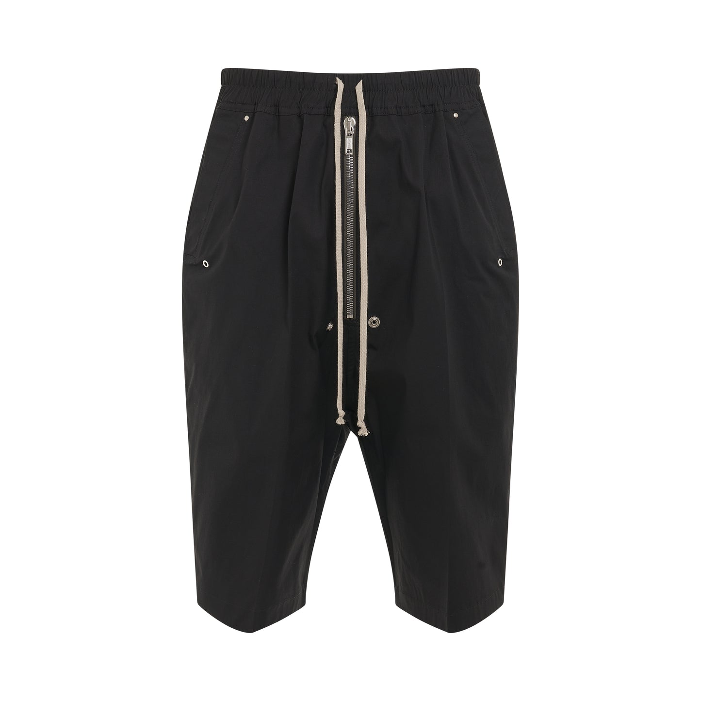 Ricks Belas Woven Shorts in Black