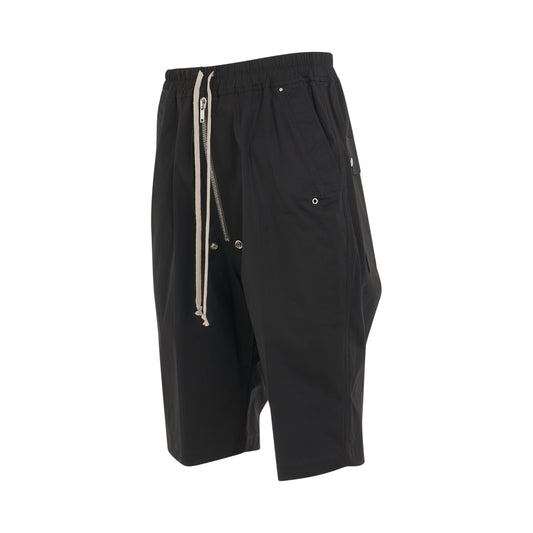 Ricks Belas Woven Shorts in Black