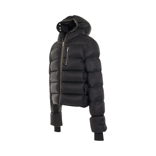 Gimp Down Jacket in Black