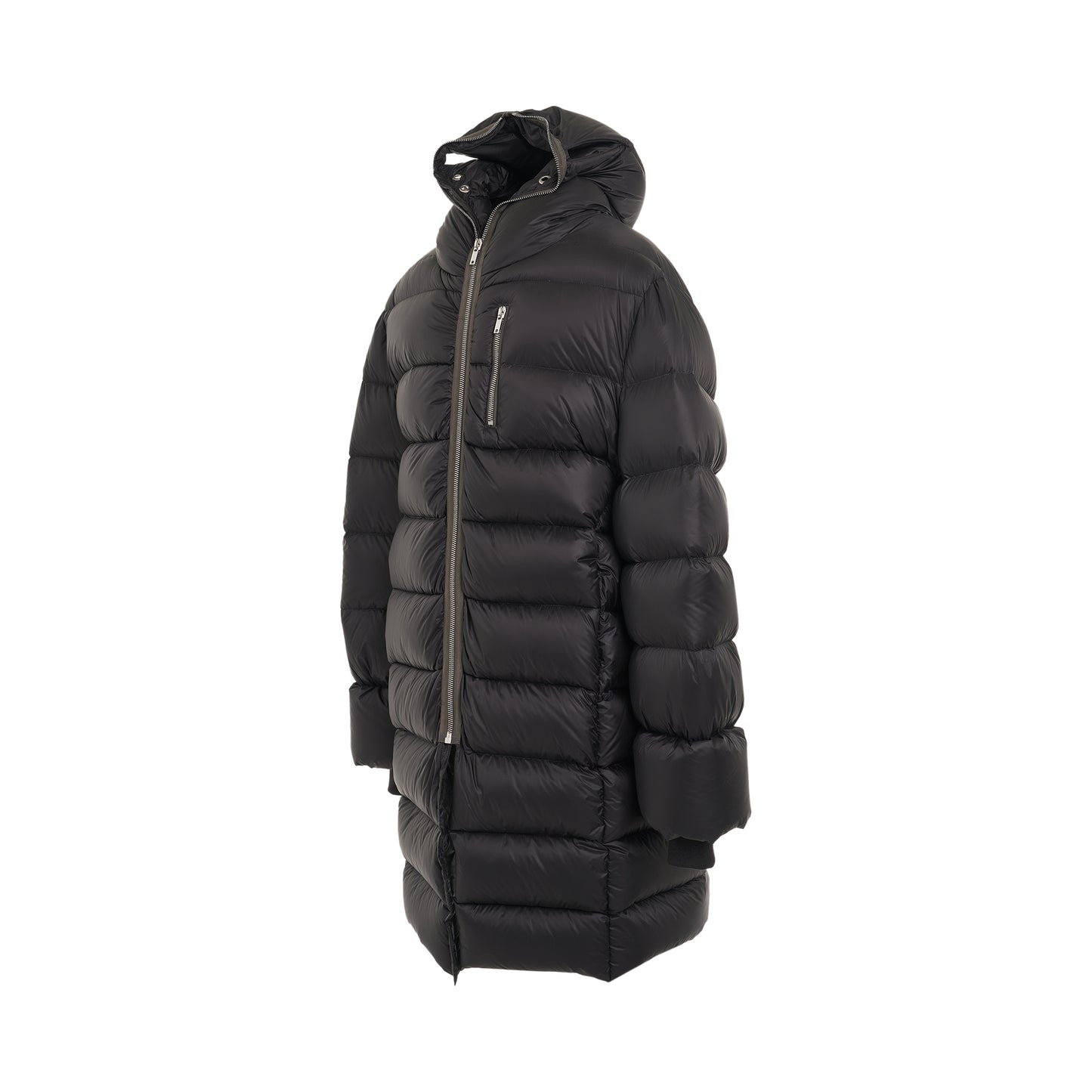 Jumbo Gimp Down Jacket in Black