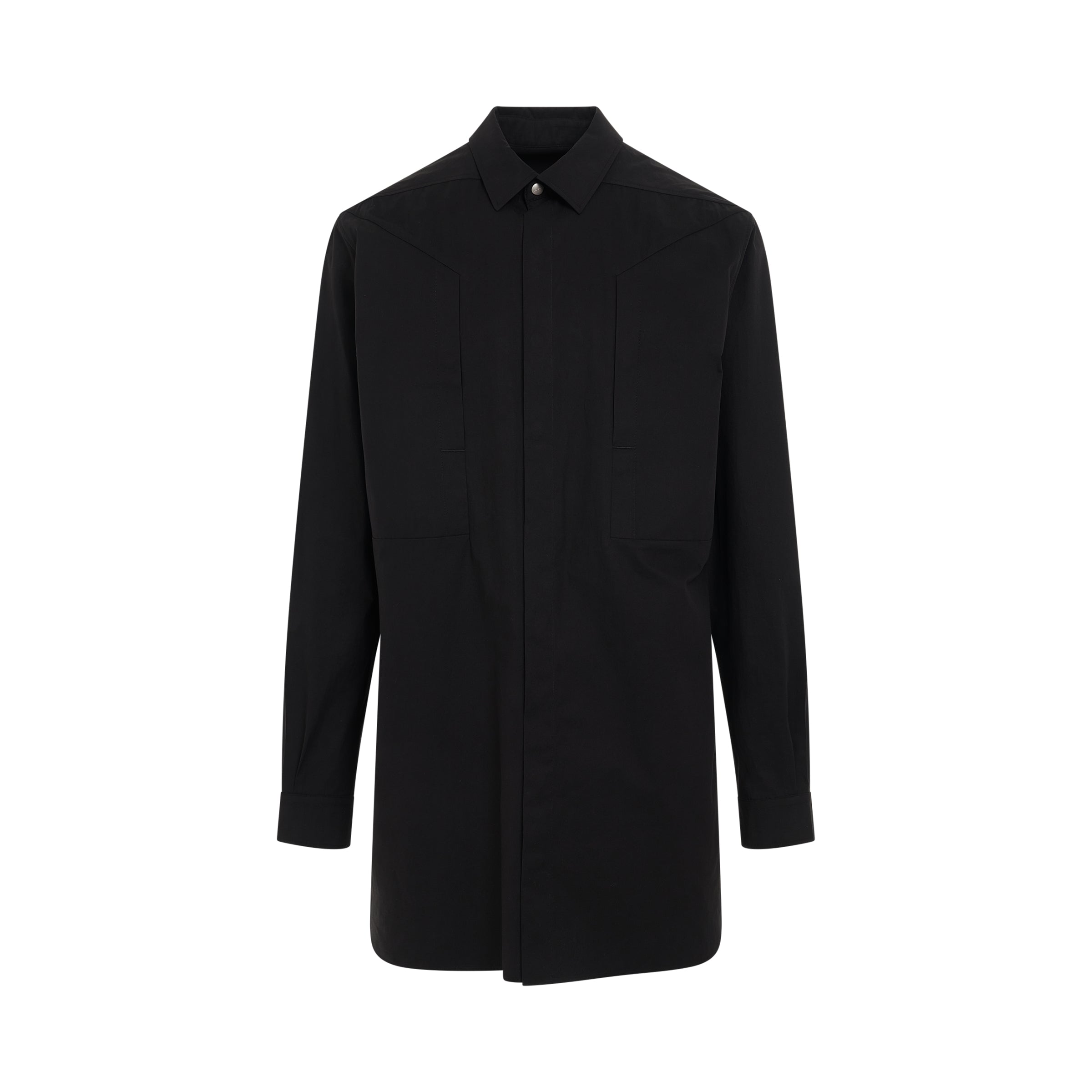 Jumbo Fogpocket Outer Shirt in Black