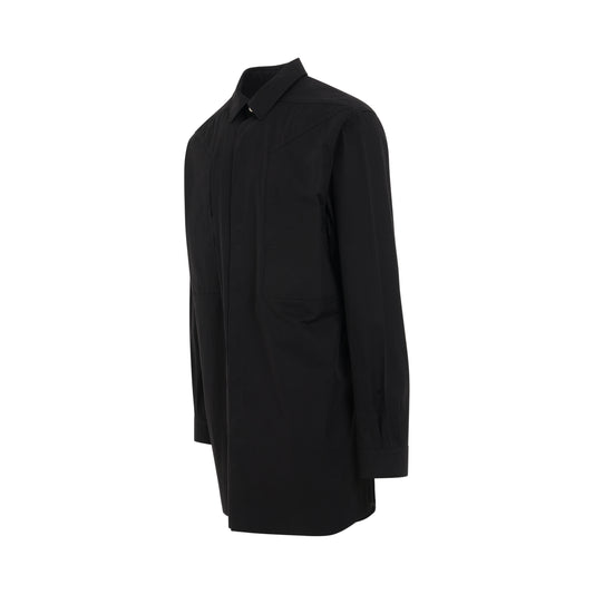 Jumbo Fogpocket Outer Shirt in Black