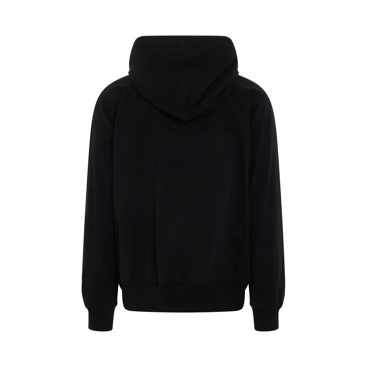 Knit Windbreaker T-Shirt in Black