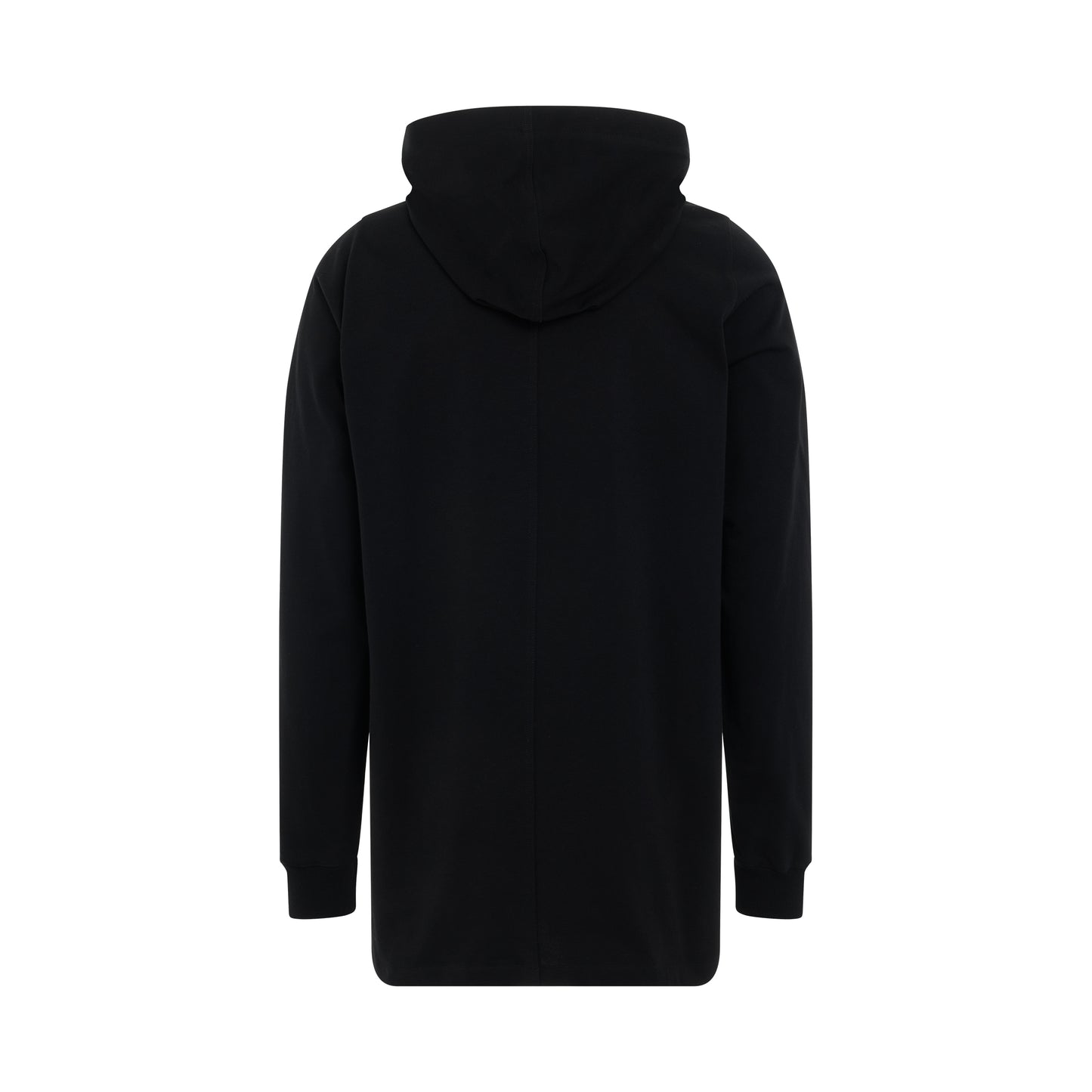 Knit Hoodie T-Shirt in Black