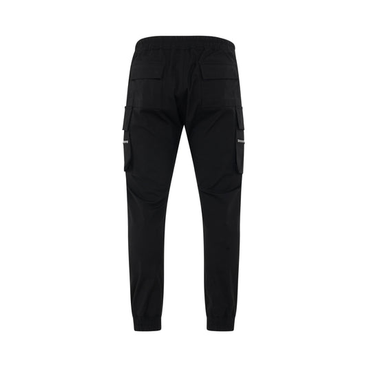 Mastodon Woven Cargo Pants in Black