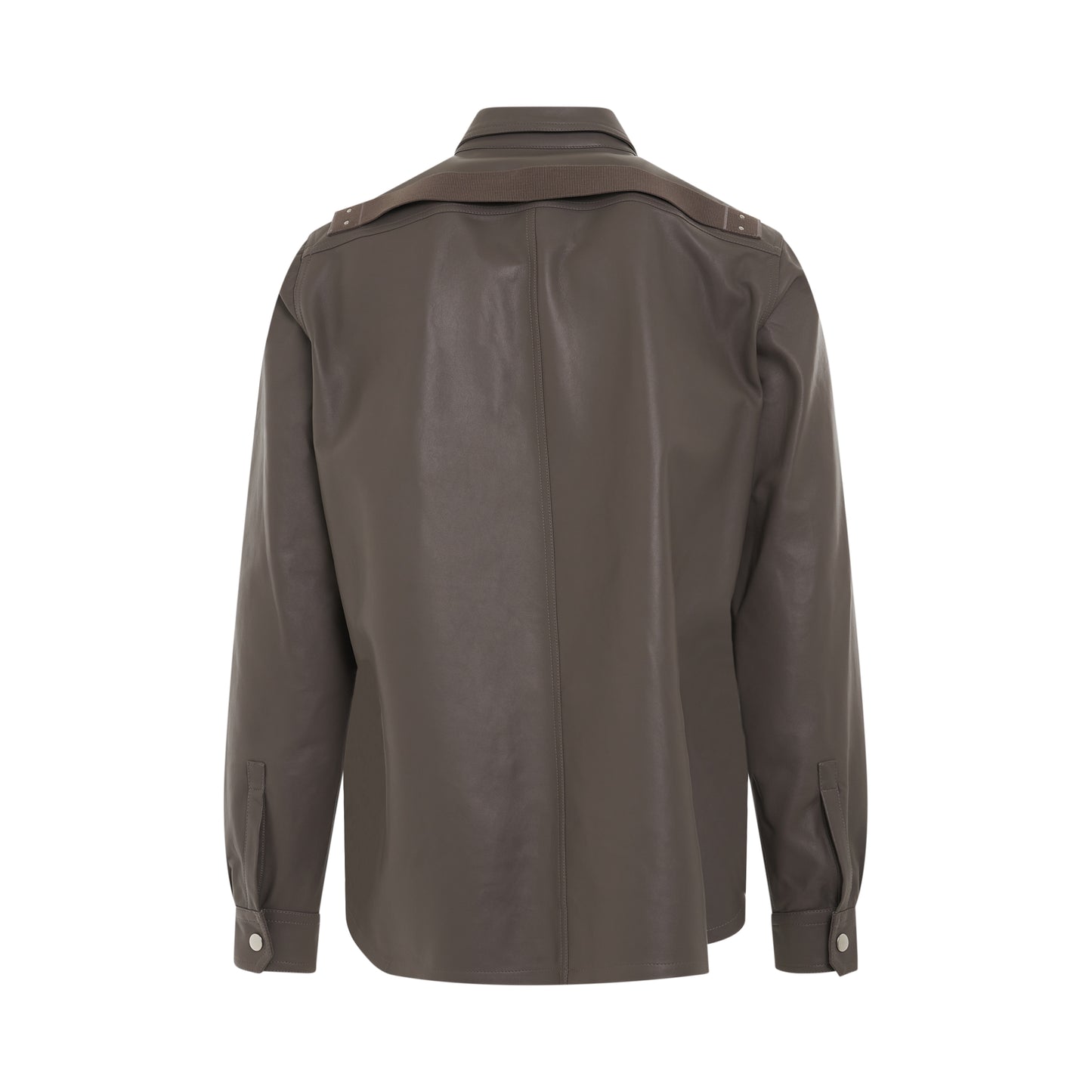 Outershirt Leather Jacket in Dust