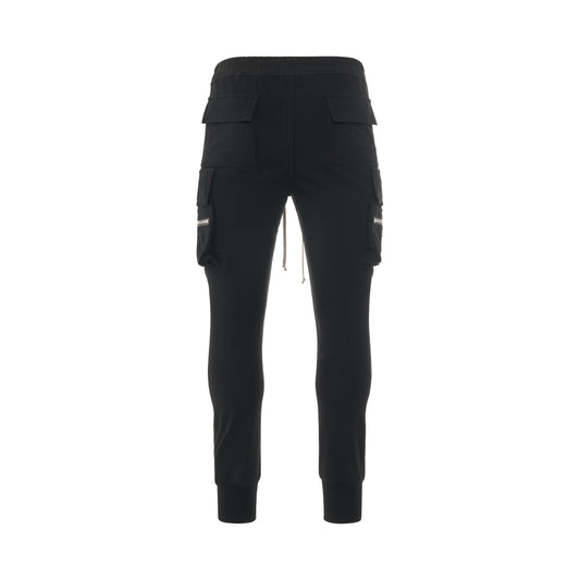 Mastodon Cargo Knit Pants in Black