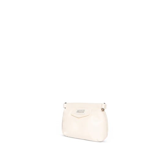 Mini Glam Slam Red Carpet Crossbody Bag in White