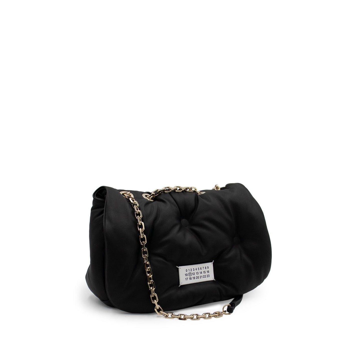 Micro Glam Slam Shoulder Bag in Black