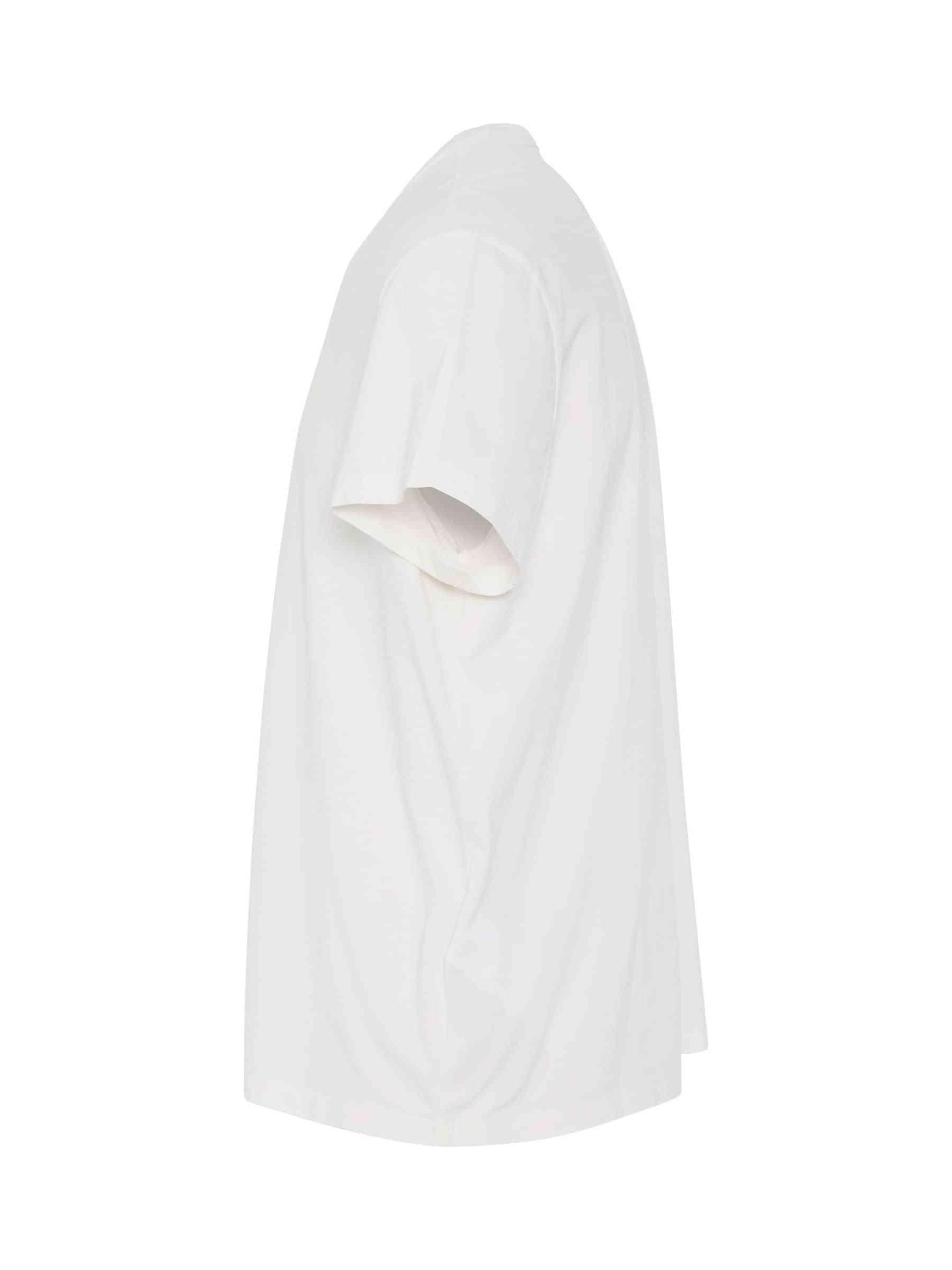 Maison Margiela Upside Down Logo T-Shirt in White