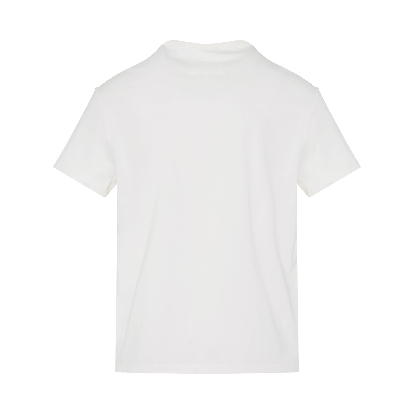 Upside Down Logo T-Shirt in White
