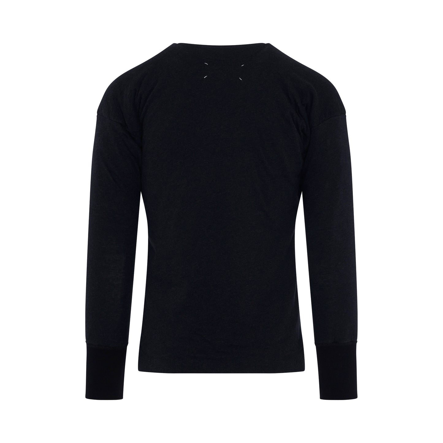 Polo Long Sleeve Shirt in Charcoal