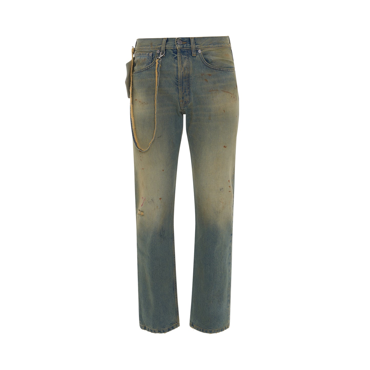 5 Pockets Slim Jeans in Dirty Wash