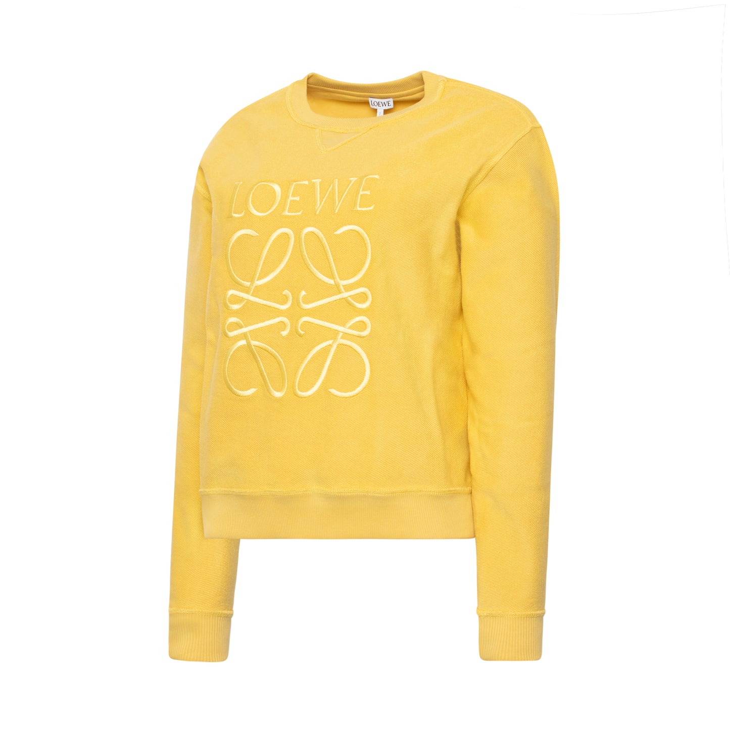 Anagram Sweatshirt in Light Yellow