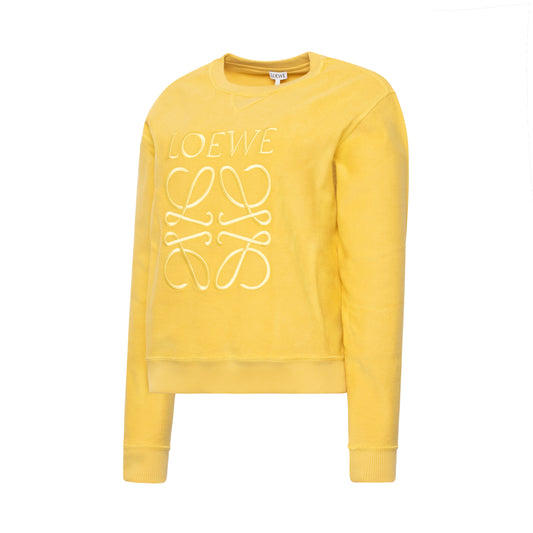 Anagram Sweatshirt in Light Yellow