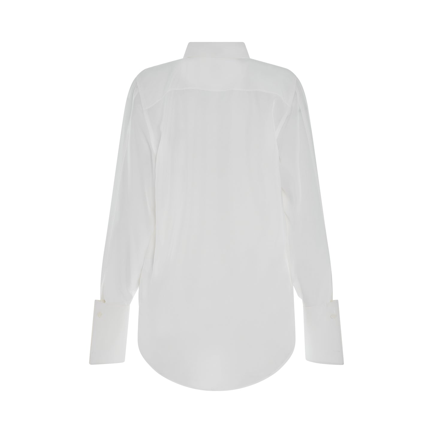 Pintuck Shirt In Ivory