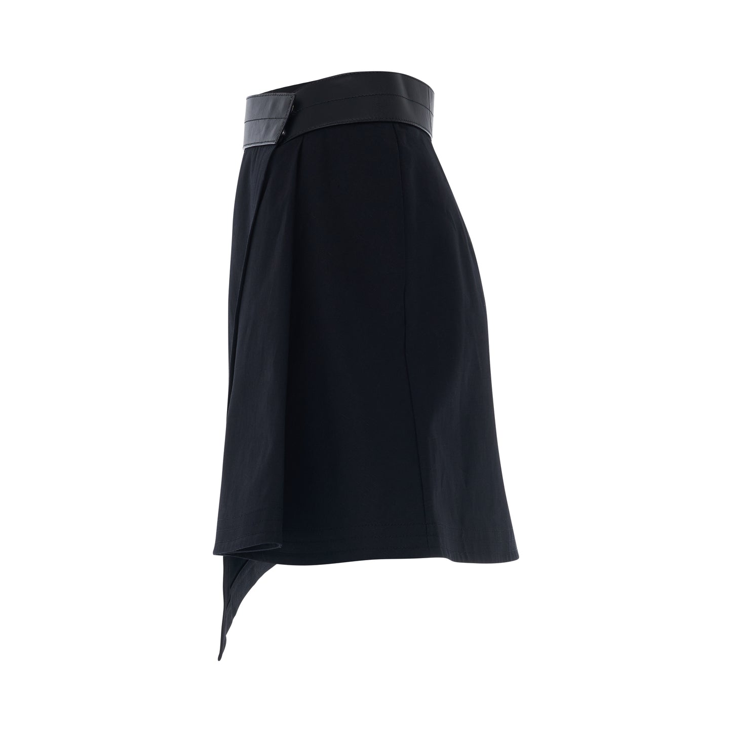 Trap Mini Skirt in Black