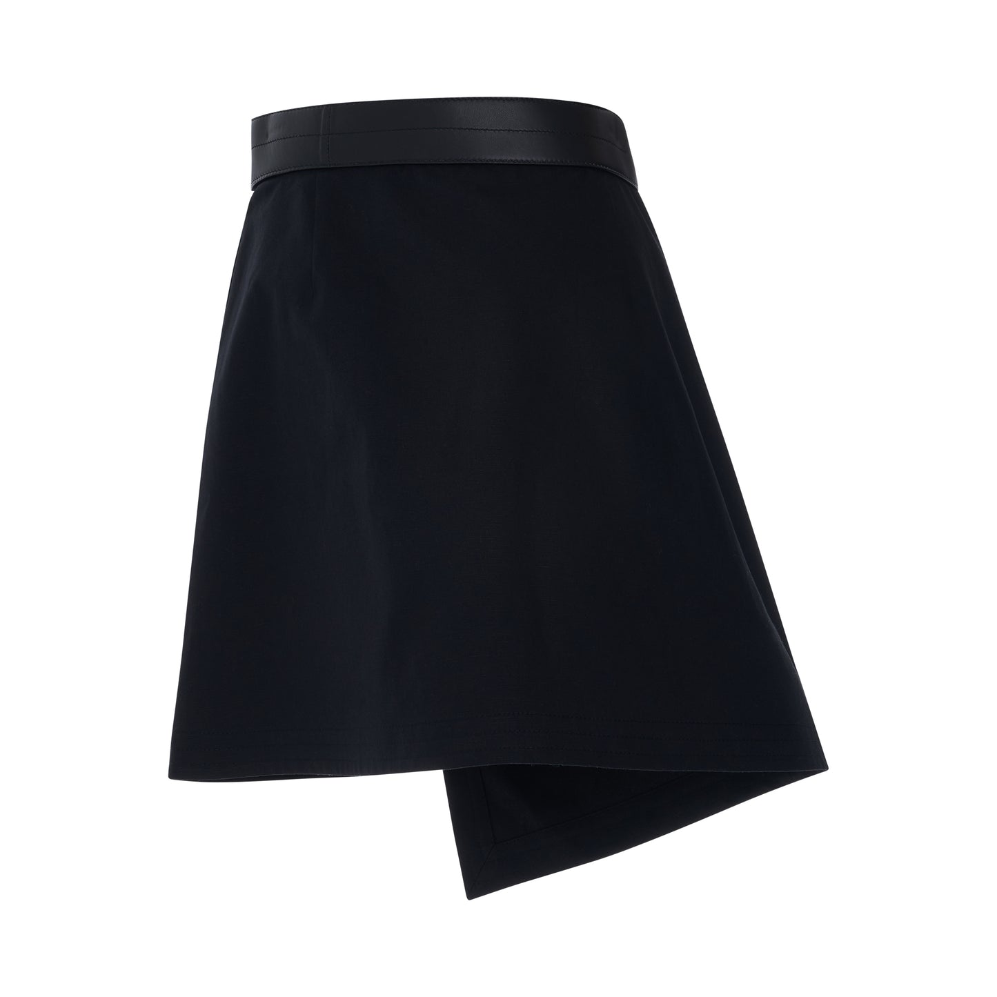 Trap Mini Skirt in Black