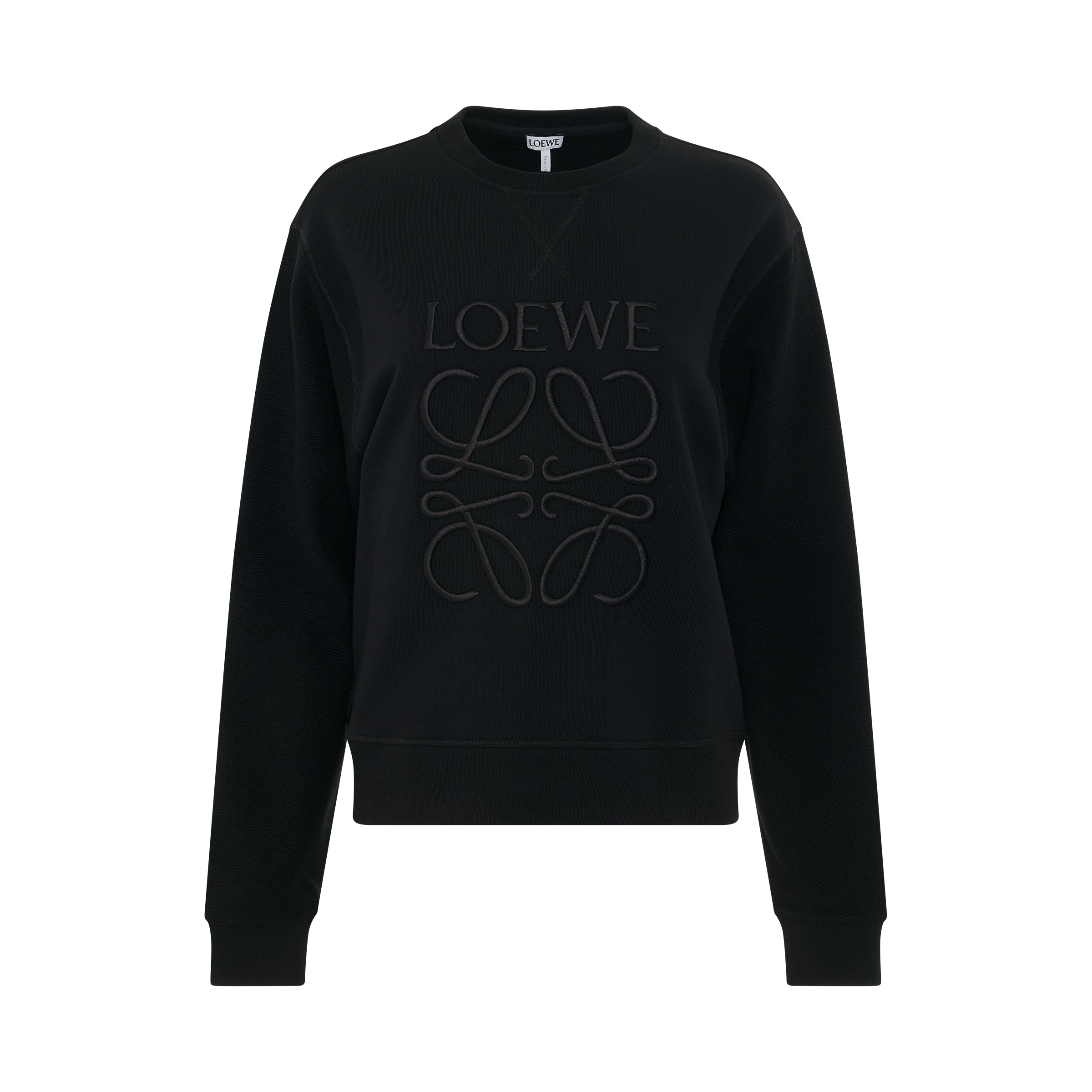 Anagram Logo Sweatshirt in Black