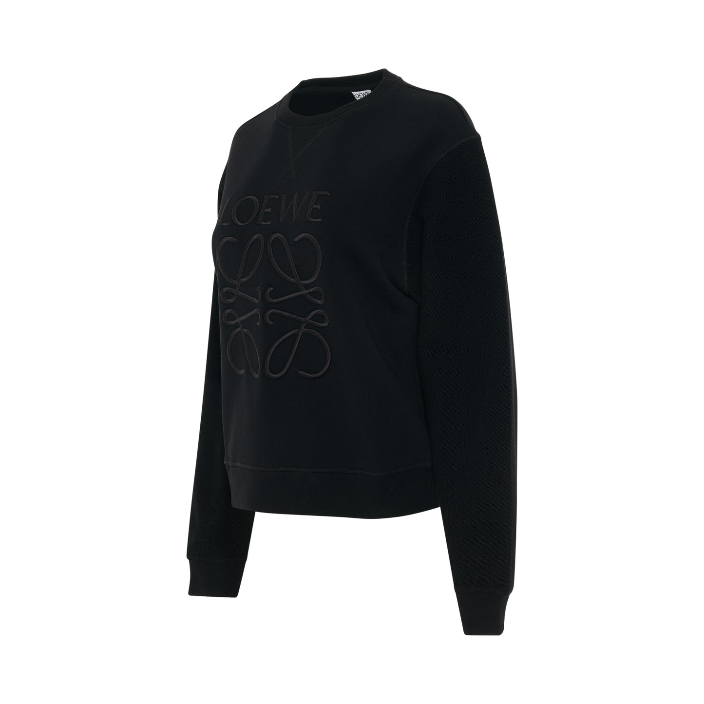 Anagram Logo Sweatshirt in Black