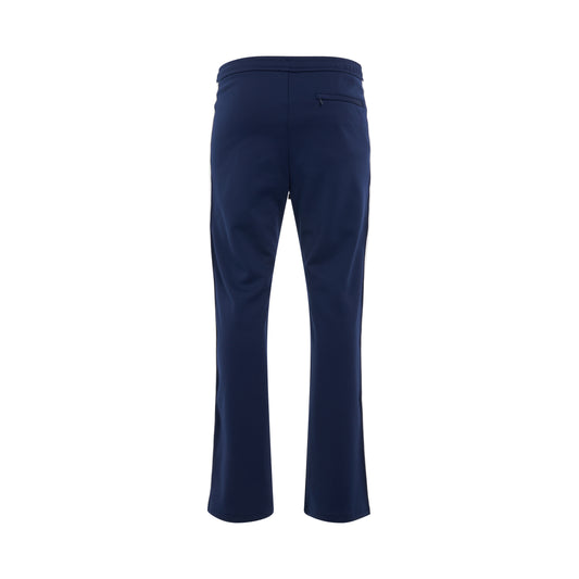 Technical Jersey Tracksuit Trousers in Marine