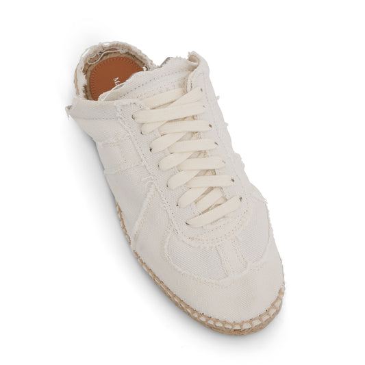 Replica Open Back Sneakers in Coconut Milk