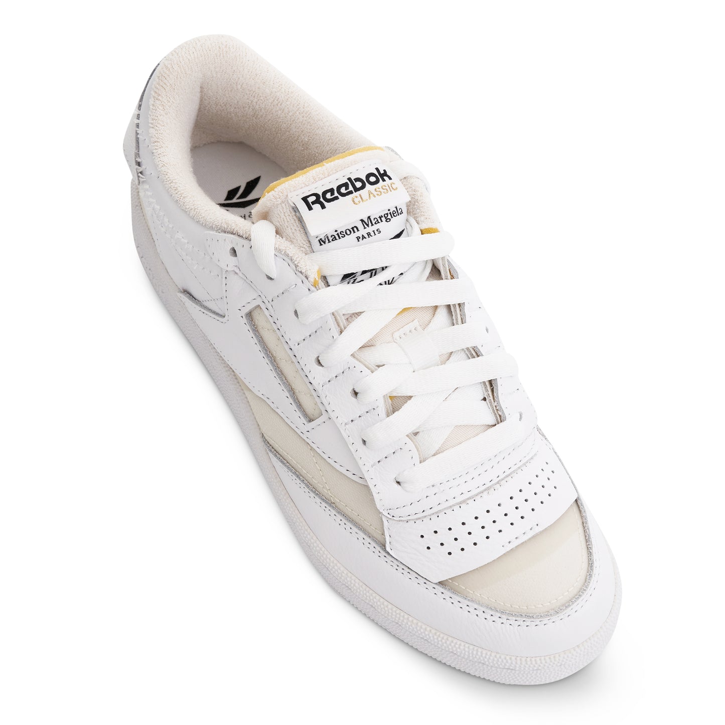 Maison Margiela x Reebok Sneaker in White/Orange