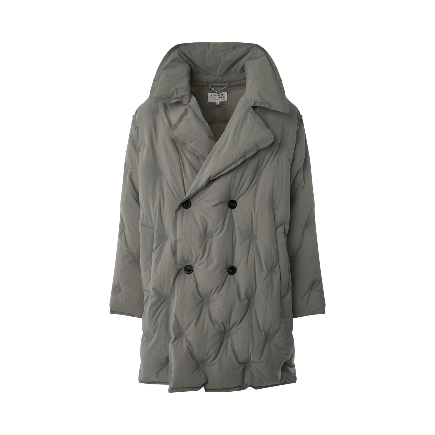 Padded Sports Jacket in Grey