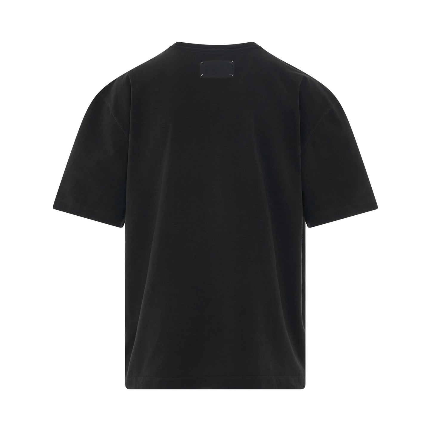 Oversize Four Stitch T-Shirt in Anthracite