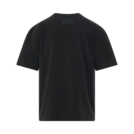 Oversize Four Stitch T-Shirt in Anthracite