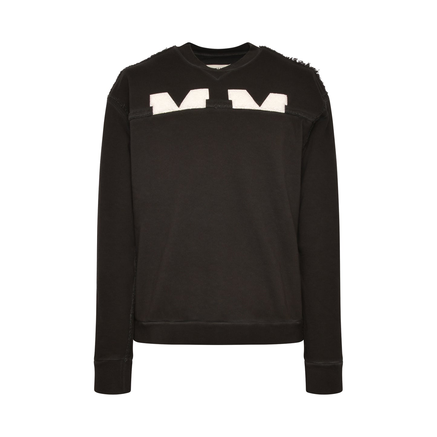 MM Patch Sweatshirt in Black