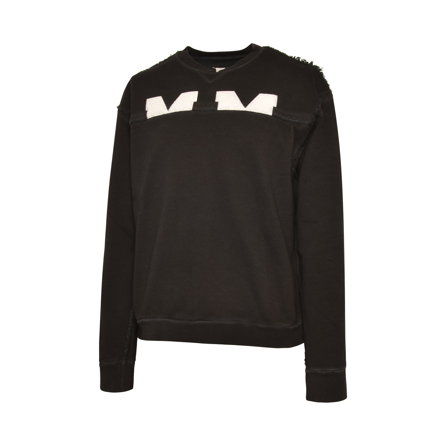 MM Patch Sweatshirt in Black