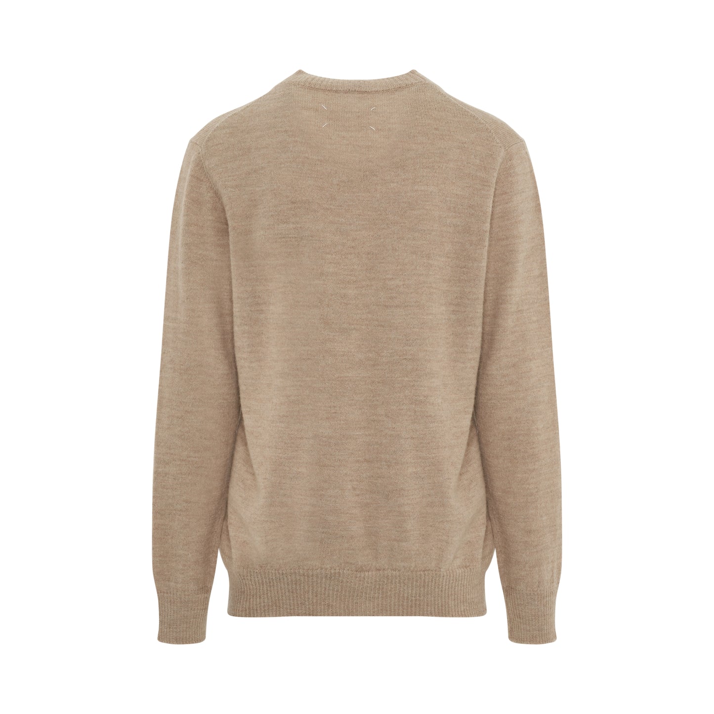 Wool and Alpaca Sweater in Beige