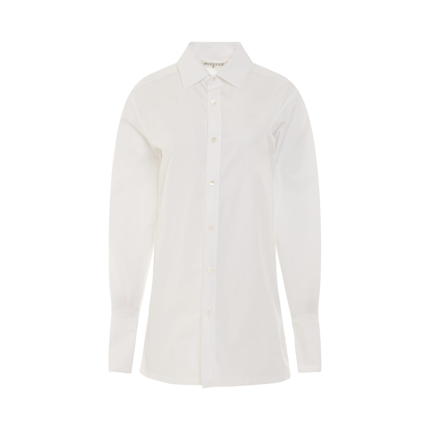 Classic Cotton Shirt in White