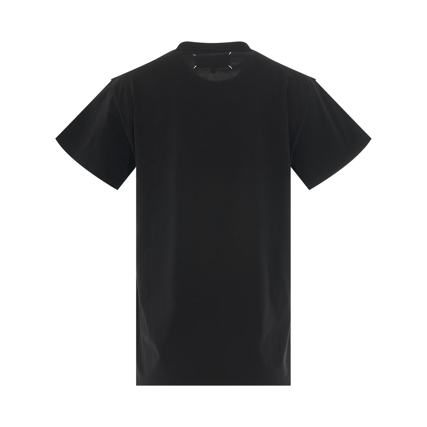 Scattered Numeric Logo T-Shirt in Black