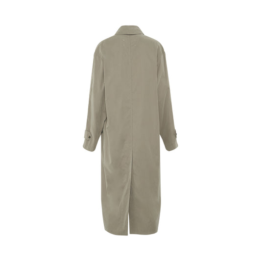 5 Button Trench Coat in Sand