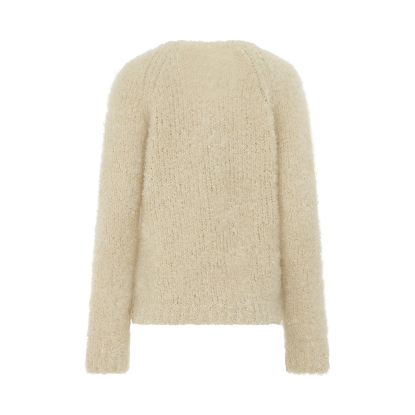 Mohair & Wool Sweater in Off White