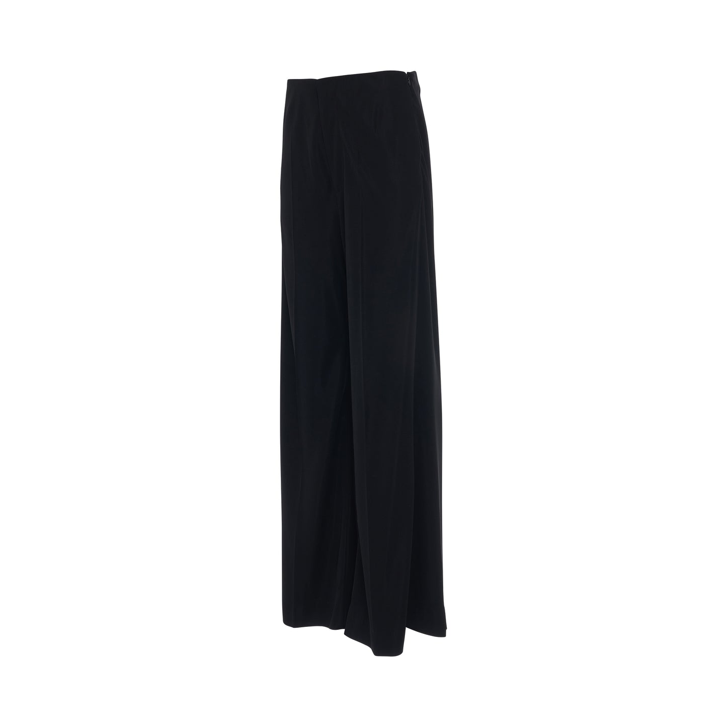 Long Straight Pants in Black